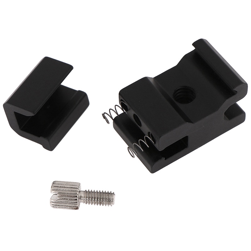 Giá Đỡ Đèn Flash/Máy Ảnh Bằng Kim Loại Kèm Ốc Vít 1/4 Chuyên Dụng
