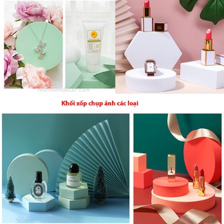 [MẪU 2021]  Hình Khối Chụp Ảnh, Khối Xốp Chụp Ảnh, Khối Xốp Decor, Đạo Cụ Khối Xốp, Phụ Kiện Chụp Ảnh