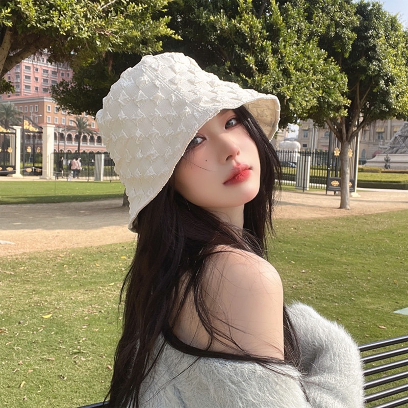 Nón Tai Bèo Vành Rộng Mềm Mại Chống Tia UV Màu Trơn Thời Trang Xuân Hè Cho Nữ