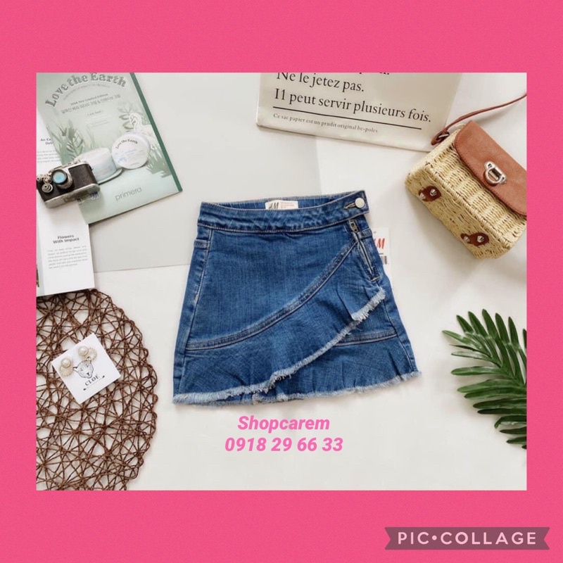 Váy short Jean HM kids
