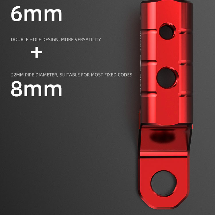 Ngàm Gắn Kính Chiếu Hậu Cho Xe Mô Tô 8 / 10mm