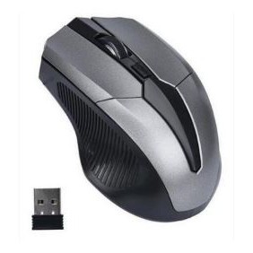 Chuột không dây độ phân giải 1200DPI, USB băng tần 2.4GHz,thích hợp dùng cho làm việc tại văn phòng