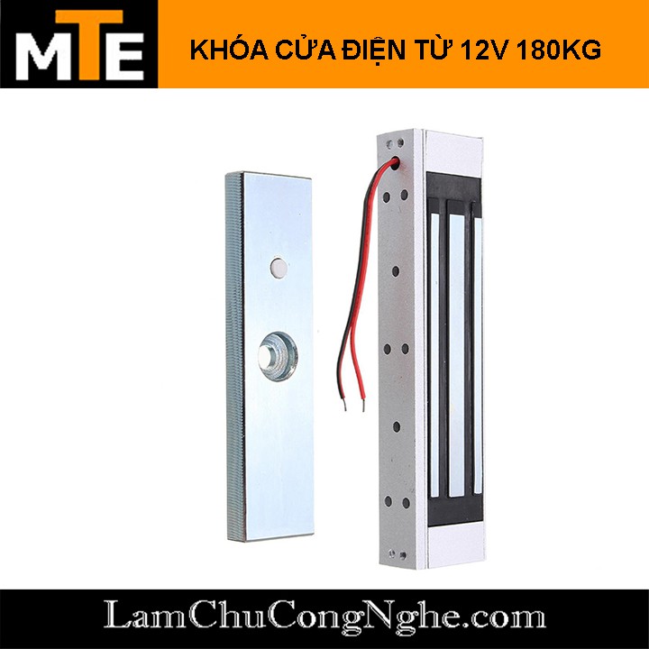 Khóa cửa điện từ 12V 180Kg và 280Kg