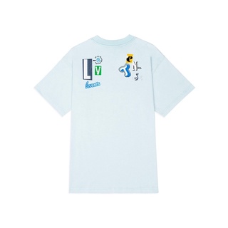 Áo thun LEVENTS® COLLEDGE ART TEE - DARK GREY / BLUE