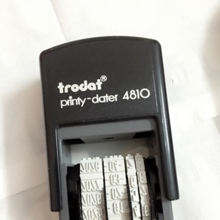 BÁN CHẠY - Con dấu chỉnh ngày tháng liền mực Shiny, Trodat