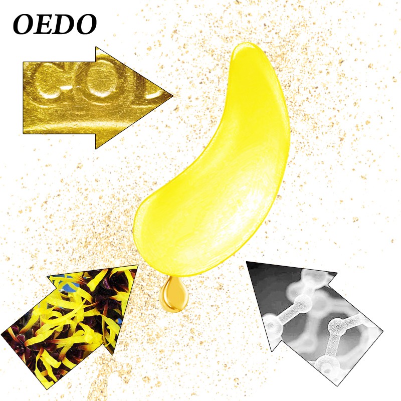 Set 20 mặt nạ mắt collagen pha lê OEDO chống lão hóa/bọng mắt/quầng thâm tiện dụng