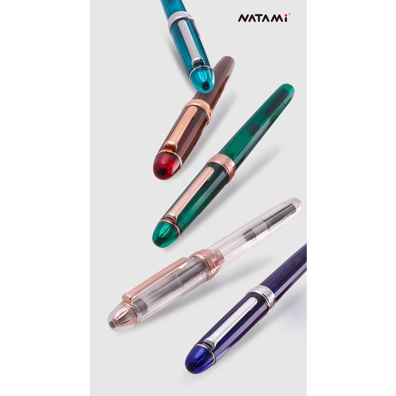 Bút máy Natami Inception thiết kế theo hình dáng của cây bút Platinum 3776 huyền thoại.