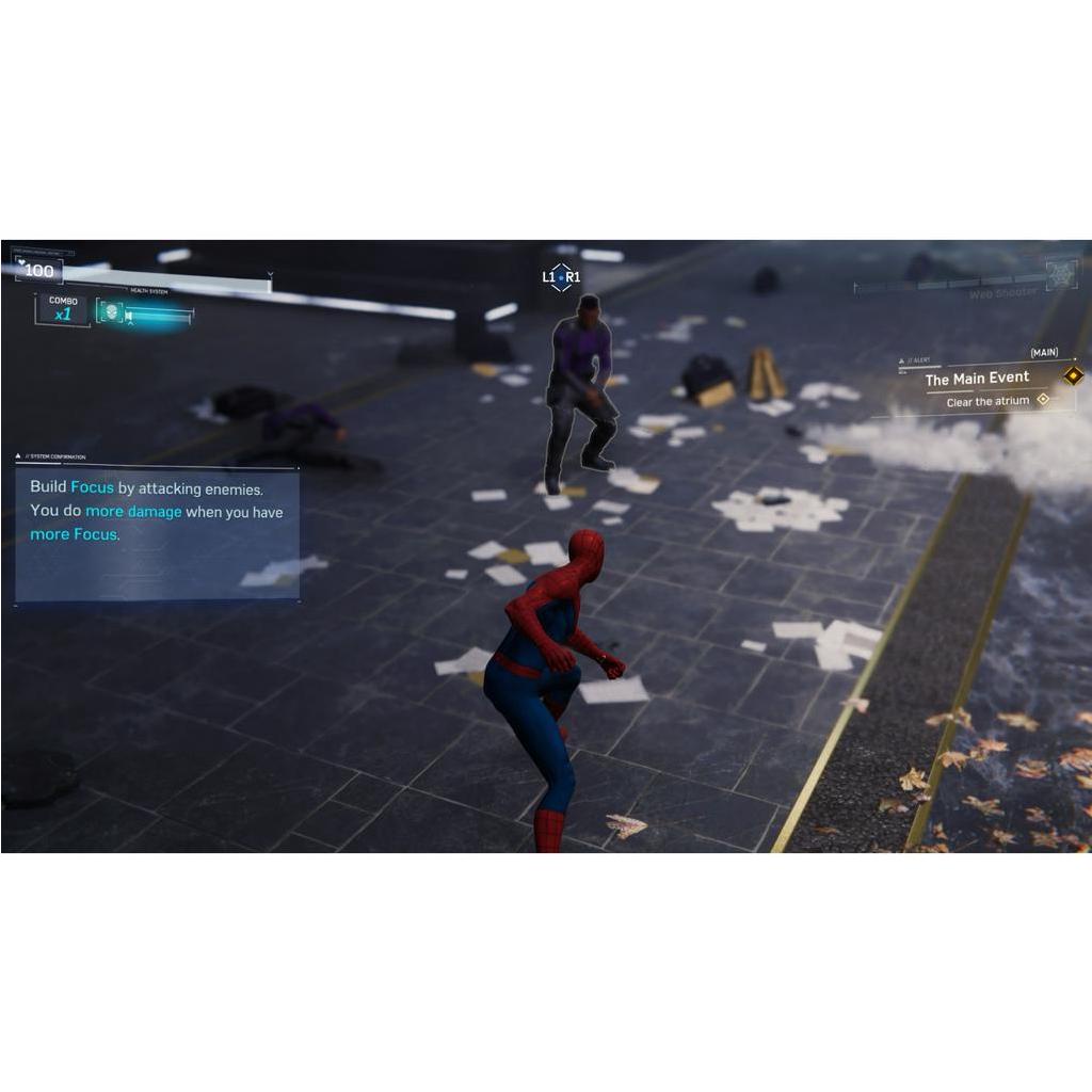 Đĩa Game 2ND Marvel Spiderman Spider Man cho máy PS4 PS5