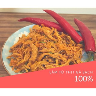 Thịt gà khô Cô Thu - 100% từ thịt gà sạch - 250gr