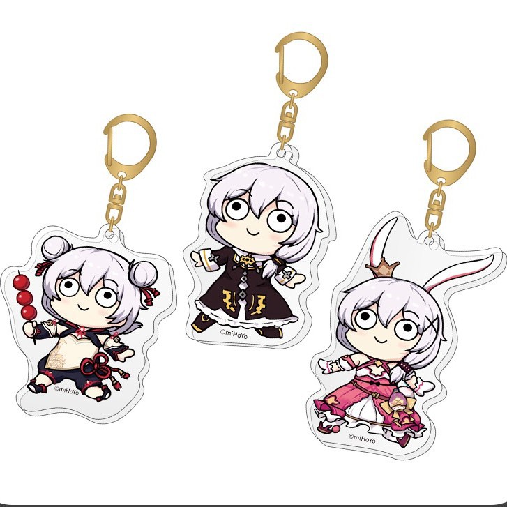 [Order] Móc khóa Acrylic Theresa Teri ngáo Honkai Impact 3 móc treo trang trí