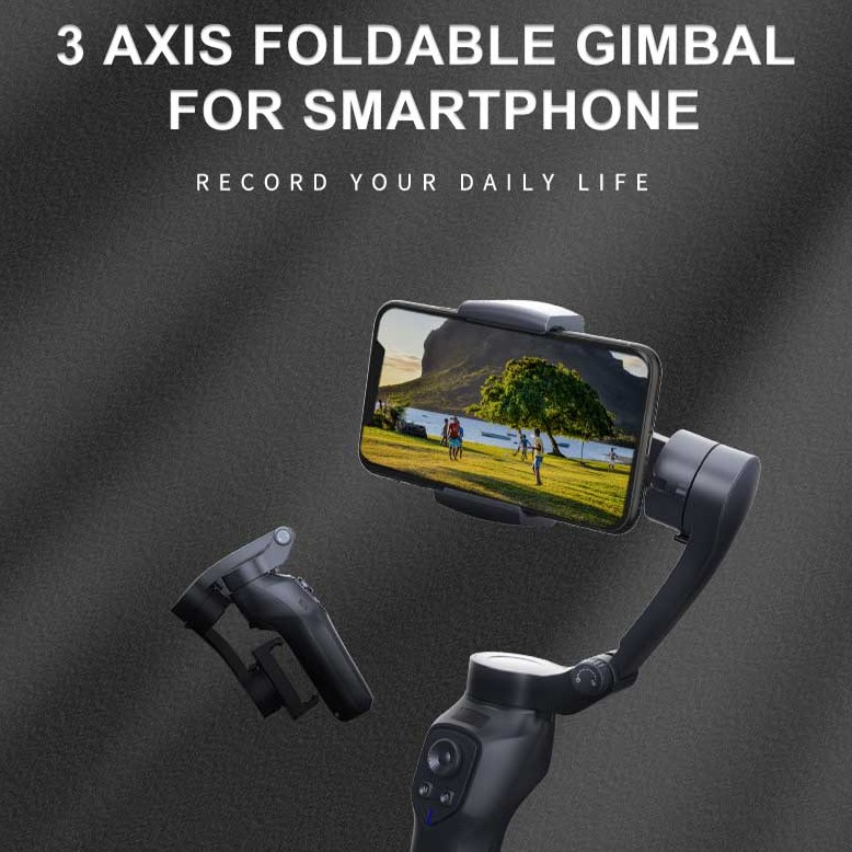 Tay cầm chống rung Gimbal Hukey g7 pro/ G7 Pro Edition cho điện thoại và camera hành trình gopro | BigBuy360 - bigbuy360.vn