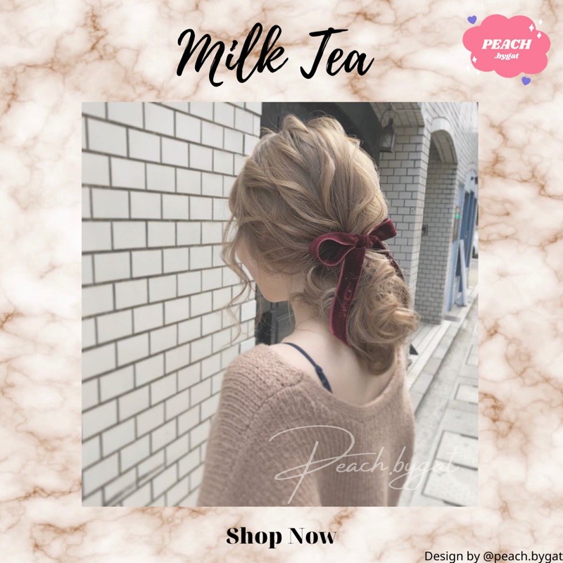 Thuốc nhuộm NÂU TRÀ SỮA peach.bygat, peach.bygat, peach.bygat | BigBuy360 - bigbuy360.vn