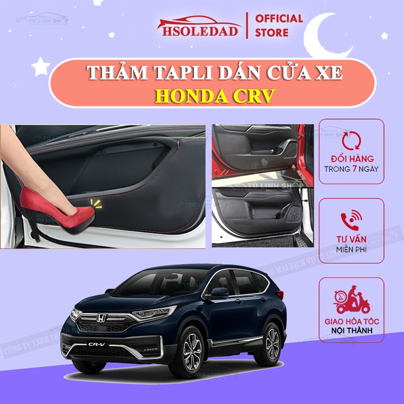 Bộ 4 Thảm Tapli Honda CRV 2018-2022 dán cánh cửa chống trầy xước xe