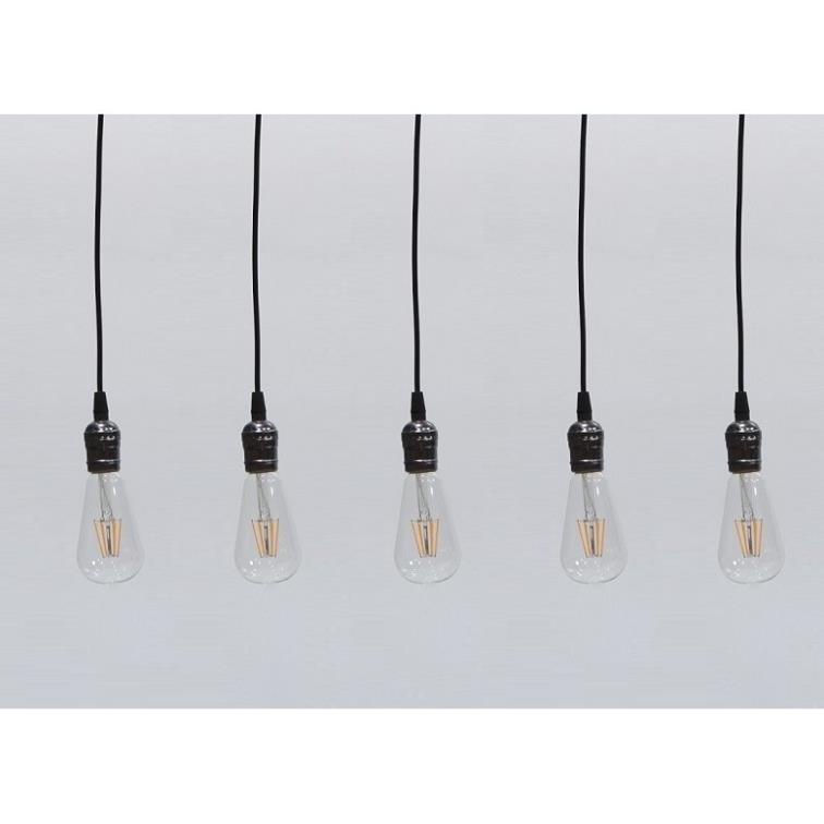 Bộ 5 dây đèn thả cổ điển Vintage bóng đèn Led Edison T45 4W