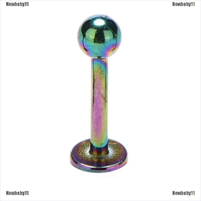 1 X Khuyên Xỏ Cơ Thể / Môi / Tai / Sụn Hình Tròn Bằng Monroe