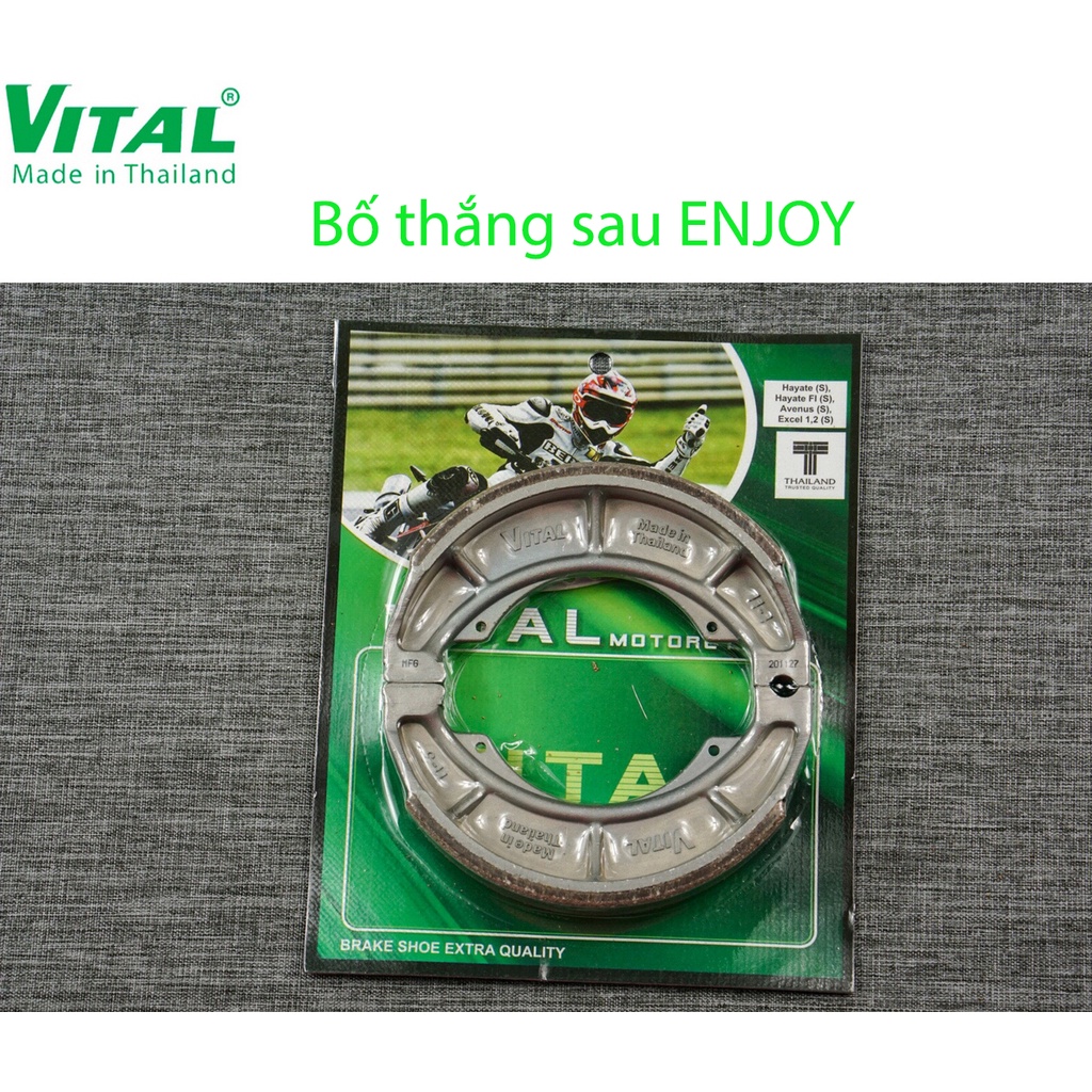 Má Phanh - Bố thắng sau + trước ENJOY - Ma phanh, bo thang VITAL chính hãng, Thái Lan