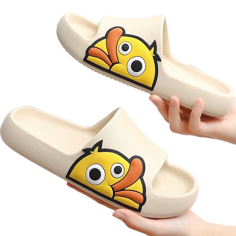 Dép bánh mỳ độn đế HÌNH VỊT đế đúc siêu .nhẹ chống trượt