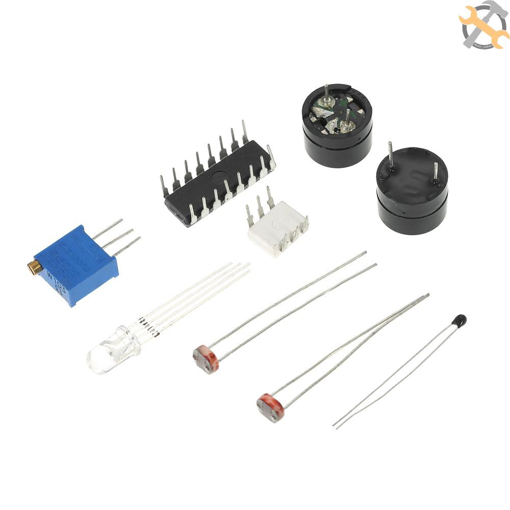 cust-New Electronics Components Basic Starter Kit for Arduino UNO MEGA2560 Raspberry Pi with LED Precision Potentiometer Buzzer Capacitor Resistor