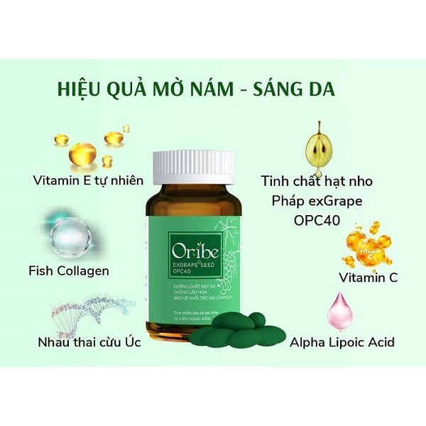 Viên Uống Đẹp Da, Chống Lão Hóa, Chống Nắng ORIBE | BigBuy360 - bigbuy360.vn