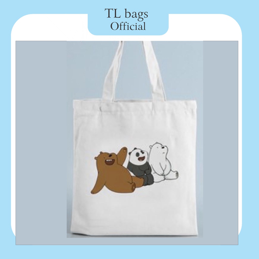 Túi tote siêu dễ thương gấu bear