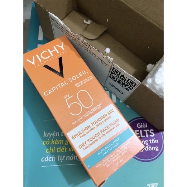 Pass Kem chống nắng Vichy cho da nhạy cảm 290k date 2024