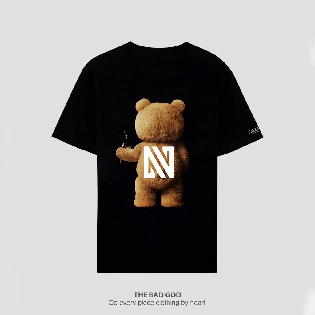 Áo thun tay lỡ TBG Teddy Champion logo MSW Town Fullbox ,áo phông T shirt nam nữ unisex | BigBuy360 - bigbuy360.vn