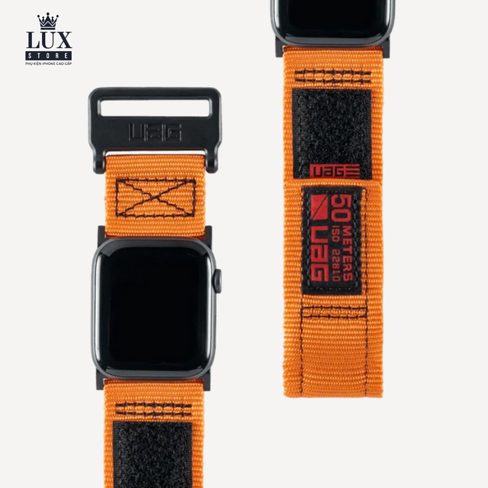 Dây Apple Watch vải UAG bản to đẹp cho Apple Watch đồng Hồ Thông Minh iWatch 1/2/3/4/5/6/SE Size 38mm 40mm 42mm 44mm