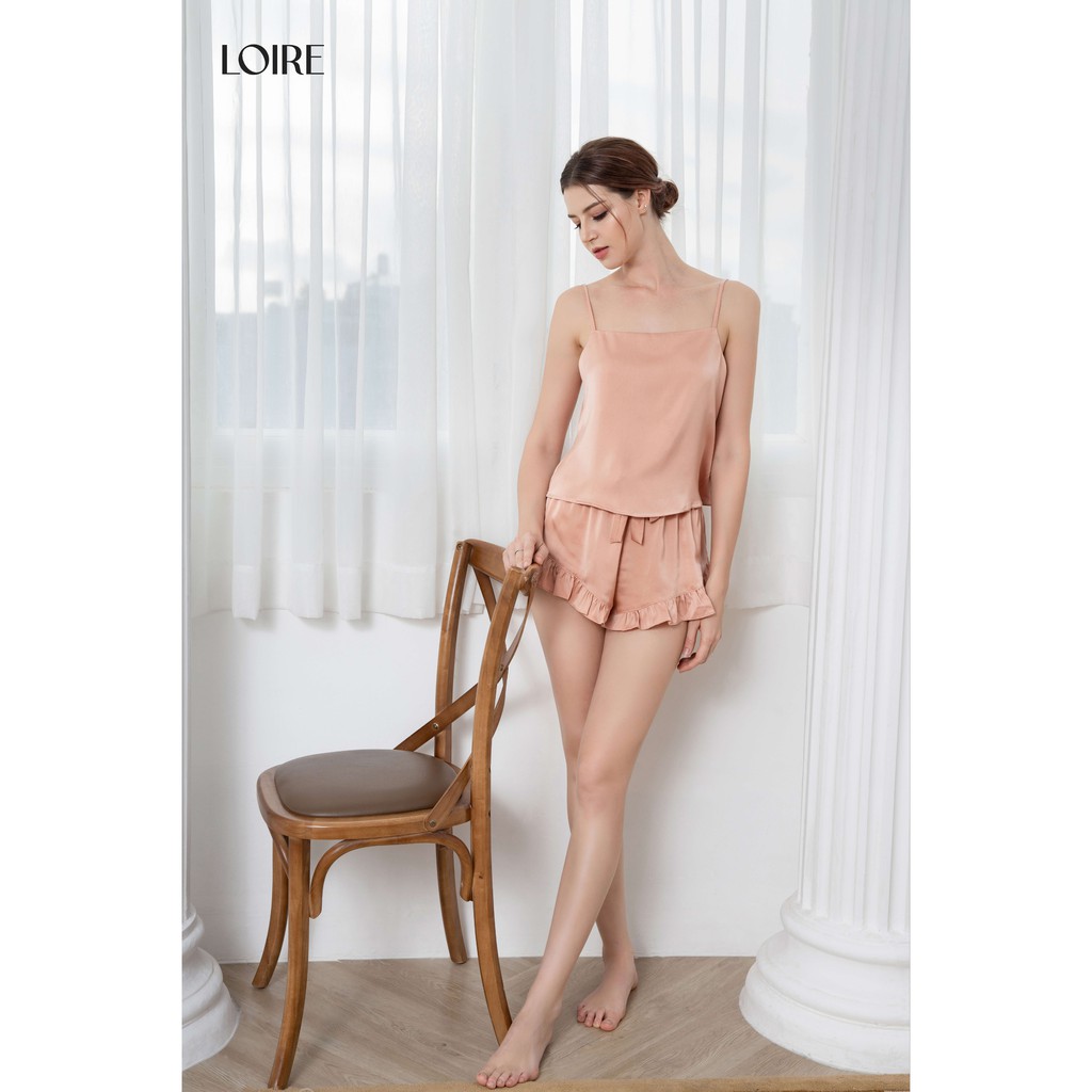 [Mã WABR0101 giảm 10% đơn 99K] Bộ Đồ Ngủ Nữ Mùa Hè Cao Cấp Loirechic BDN03