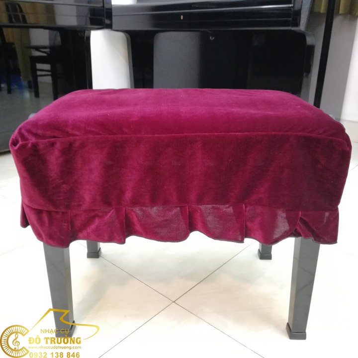Khăn phủ ghế đàn Piano mẫu nhung mềm mịn cao cấp