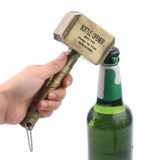 Creative Thor Hammer Beer Opener Metal Beer Bottle Opener Bar Drink Tools