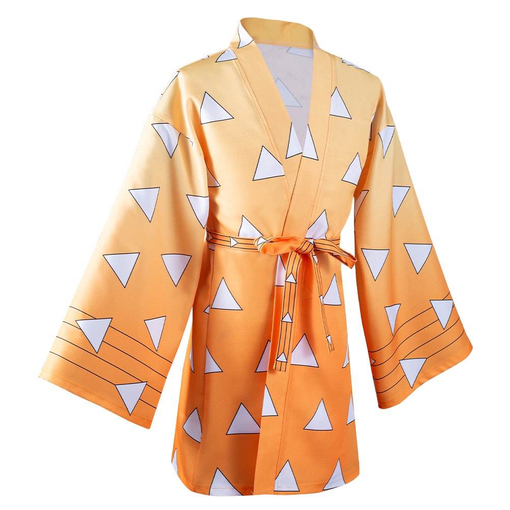 Áo Choàng Kimono Hóa Trang Nhân Vật Agatsuma Zenitsu