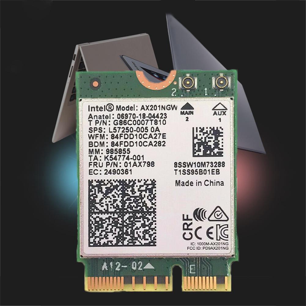 Thiết Bị Wifi Bluetooth 5.0 2.4 T5K2 Intel Ax201Ngw Ax201 Ngff M2: Cnvi Dual Band 802.11ac | BigBuy360 - bigbuy360.vn