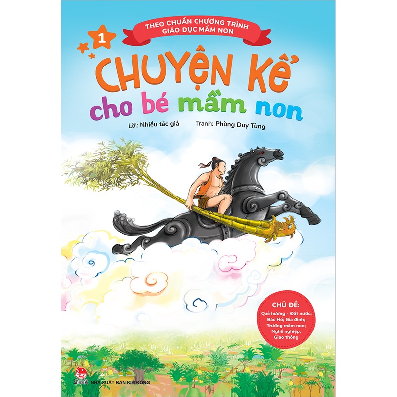 Sách - Combo Chuyện kể và Thơ Hay cho bé mầm non 4 cuốn lẻ tùy chọn KDTT12442