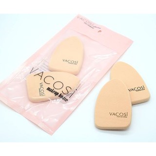 Bông Phấn Ướt Hình Ovan Vacosi Collection Pro Makeup BP18