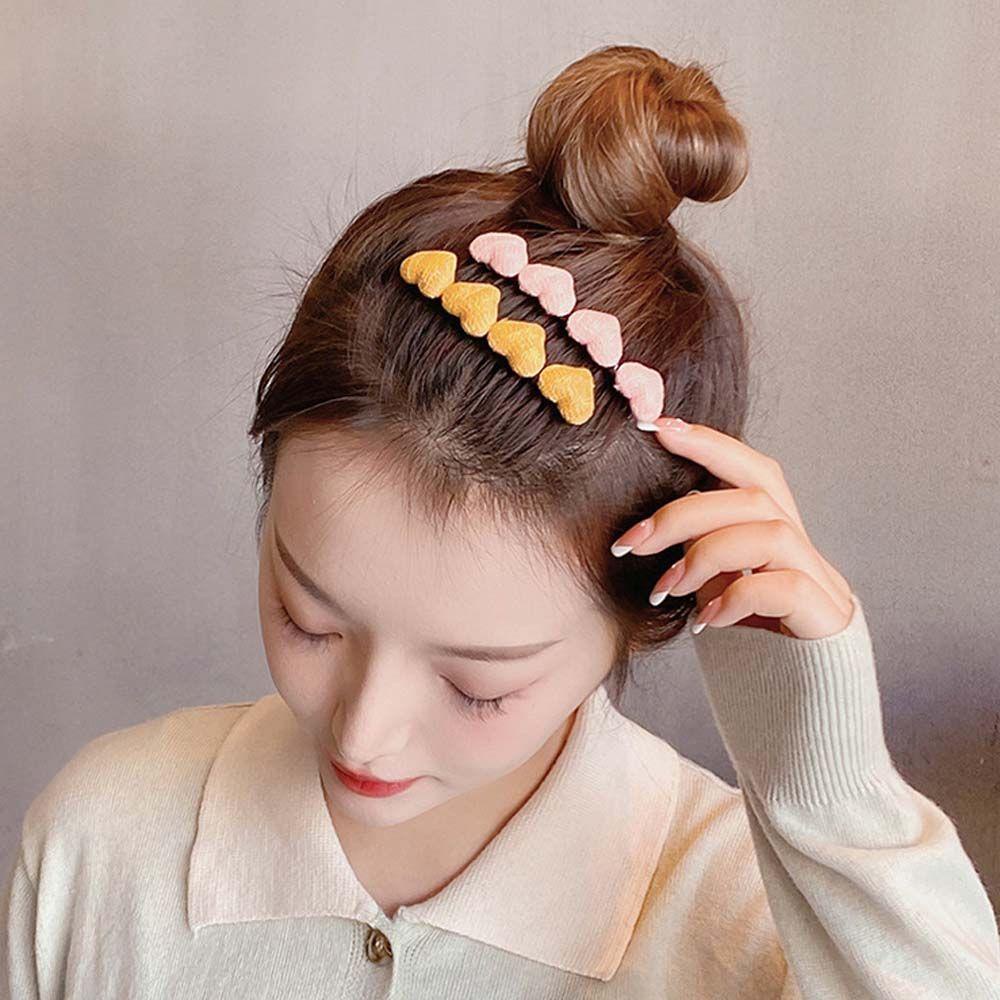 Kẹp Tóc Hình Ngôi Sao / Trái Tim Màu Sắc Ngọt Ngào 15H Cho Nữ