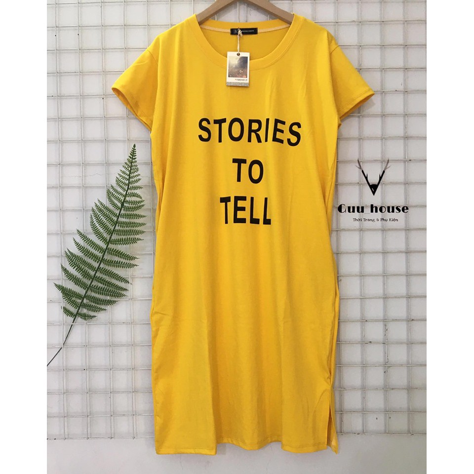 Đầm suông nữ Shynstores - váy xuông cotton cổ tròn form rộng vải đẹp freeship | BigBuy360 - bigbuy360.vn