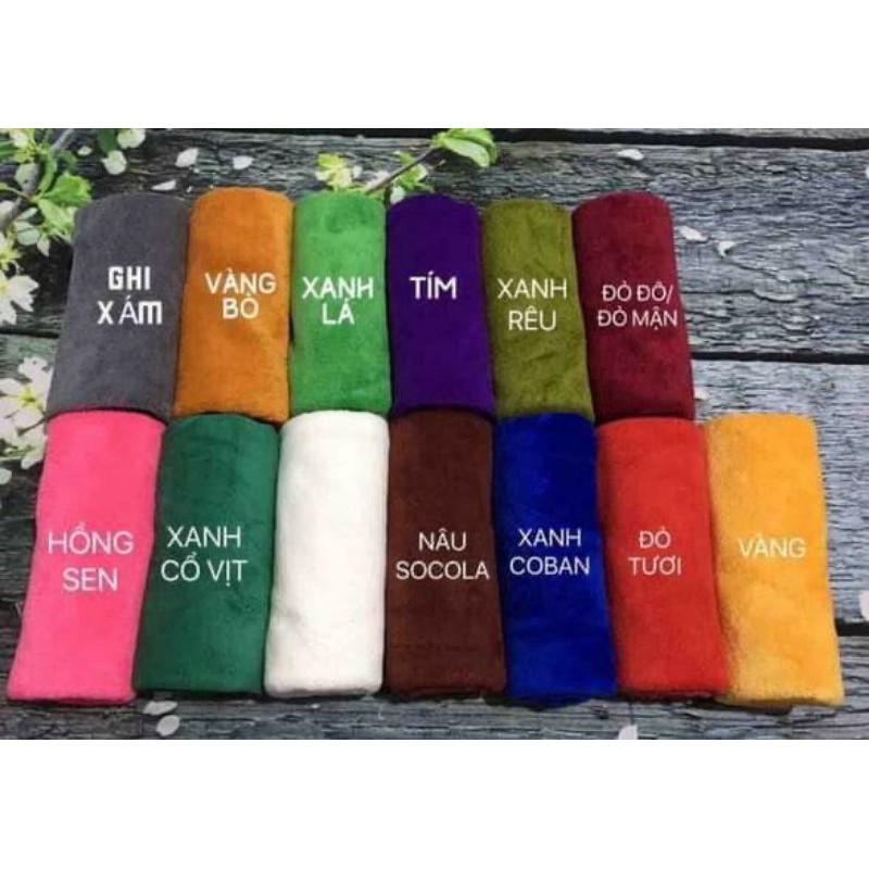 KHĂN TRẢI GIƯỜNG SPA, KHĂN TẮM LỚN KÍCH THƯỚC  loại 1 siêu thấm hút, không sổ lông