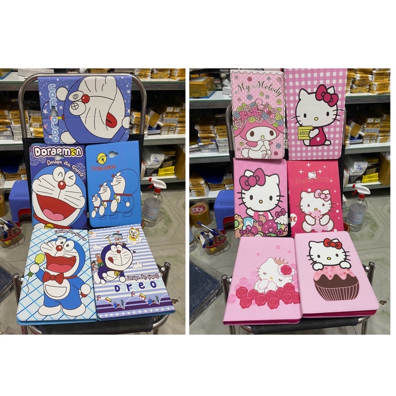 Bao da Samsung Tab A6 10.1 P585 case dẻo giữ ốp,bên ngoài chất TPU in hình
