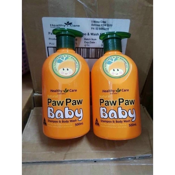 SỮA TẮM ĐU ĐỦ PAWPAW HEATHY CARE ÚC 500 ML