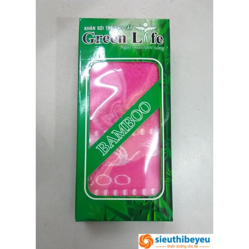 Khăn mặt sợi tre Green Life (30x50 cm)