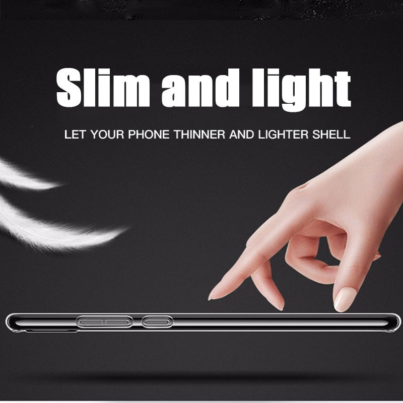 Ốp điện thoại nhựa mềm trong suốt cho Xiaomi Mi 9T 10T Poco F1 F2 F3 X3 NFC M3 Redmi Note 7 8 9 9S 10 Pro 9A