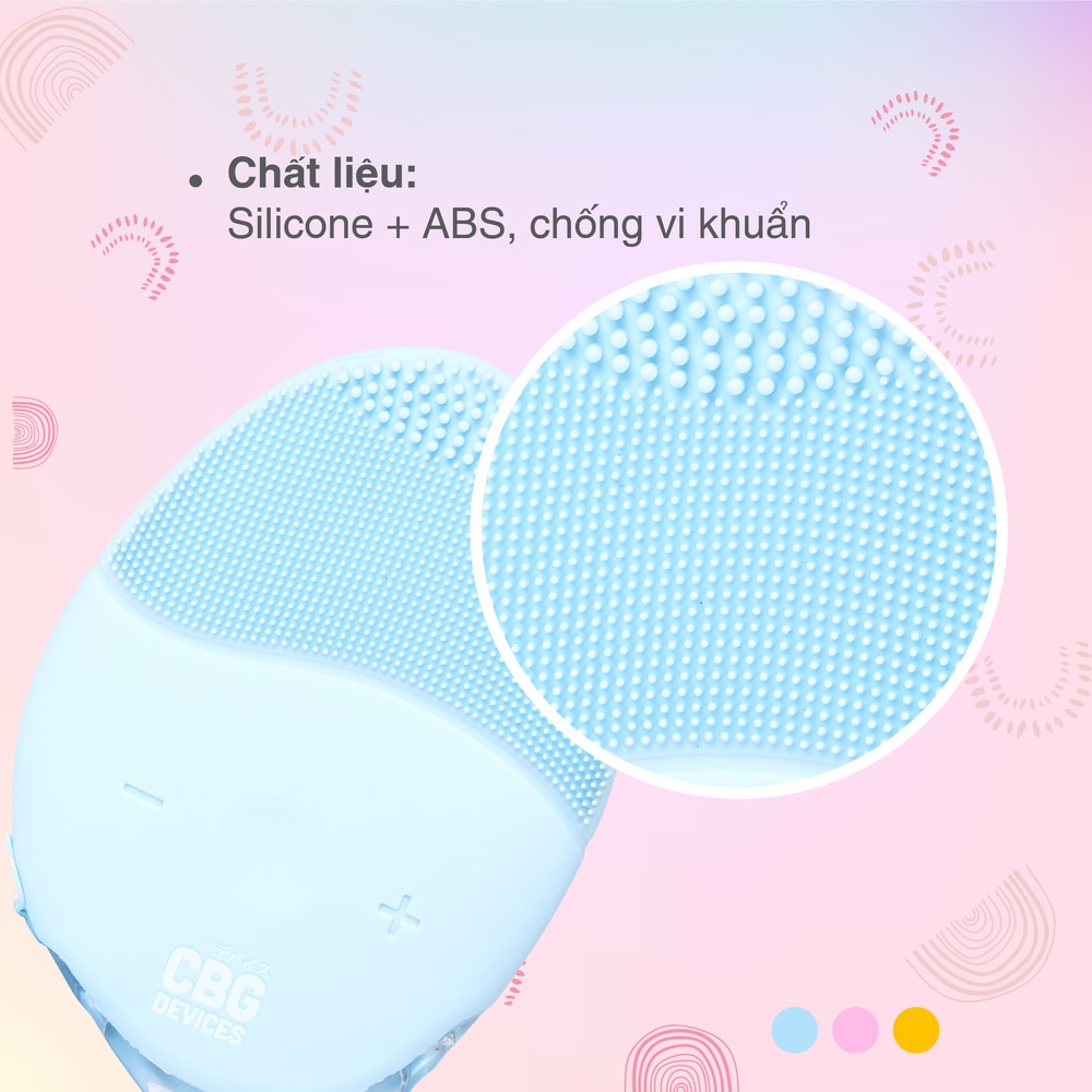 Máy Rửa Mặt CBG Sonic Egg Face 15 Cấp Độ SK-0089
