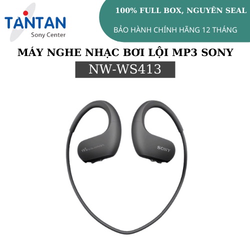 Máy Nghe Nhạc MP3 WALKMAN Sony NW-WS413 | Chống bụi, nước biển(IP68, IPX5/8) - Ambient Sound - Pin:12h - Sạc nhanh