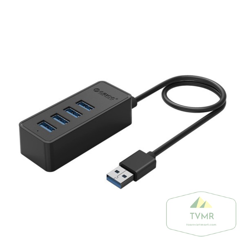 Bộ chia USB HUB 4 cổng USB 3.0 ORICO W5P-U3-30/W5PH4-U3-V1 | hub usb orico chính hãng