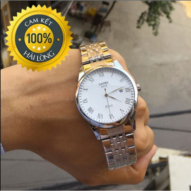 [HOT] Đồng Hồ Nam Chính Hãng  Dây Thép Skmei, Đồng Hồ Nam Chính Hãng  Dây Thép Skmei [ Tặng Kèm Hộp Và Pin Dự Phòng) | BigBuy360 - bigbuy360.vn