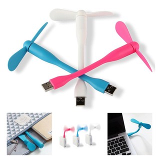 combo 5 Quạt mini 2 cánh rời cổng USB
