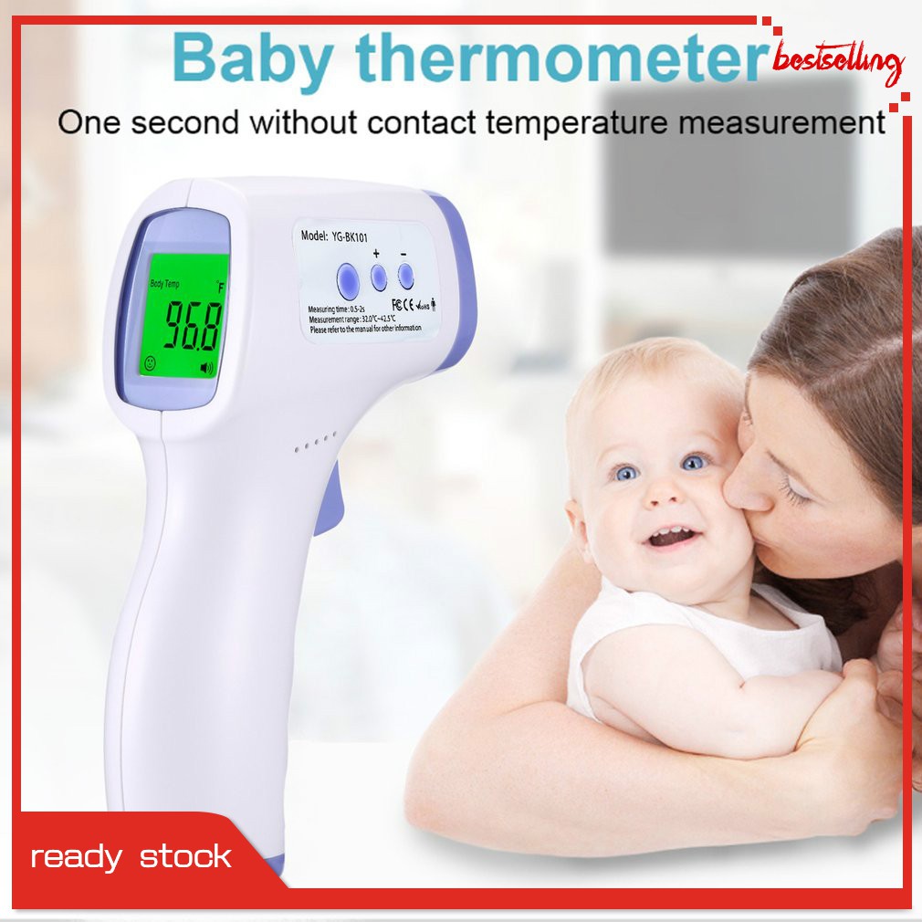 Non-contact Infrared Thermometer Handheld Infrared Thermometer High Precision Measures Body Temperature