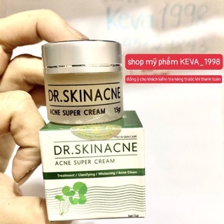Kem Sạch Mụn DR.SKINACNE Giúp Dưỡng Trắng Da, Xóa Thâm, Liền Sẹo Cho Mọi Loại Da Không Gây Kích Ứng (15g)