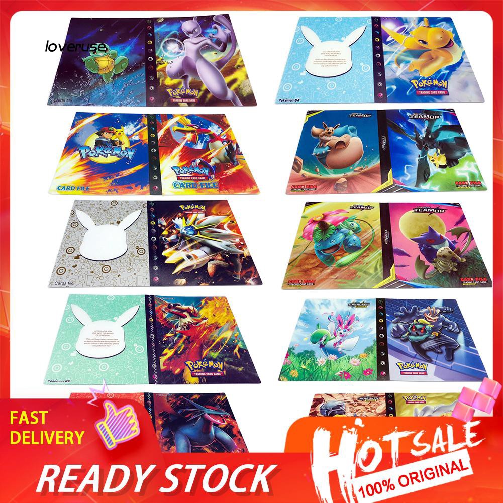 Set 240 tấm thẻ hình pokemon sử dụng làm bộ sưu tập DIY