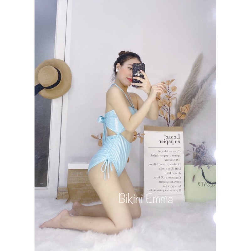 Bikini dây rút mặc 2 kiểu (hình thật shop chụp)